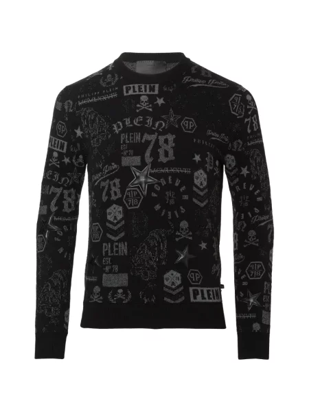 Pulover Philipp Plein negru