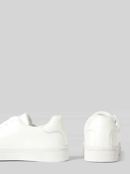 Sneakersy o niskim kroju z naturalnej skóry model DAVID' Selected Homme białe