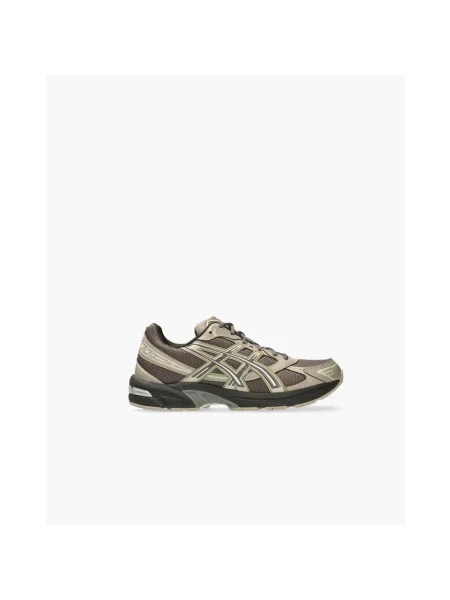 Sneakersy Asics skórzane brązowe
