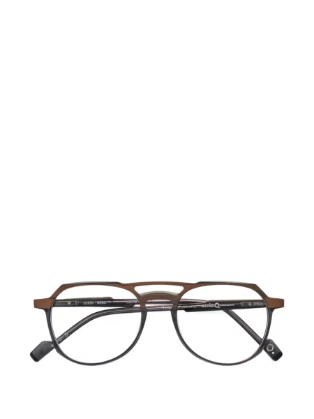 Ochelari de soare Etnia Barcelona cu imprimeu geometric maro