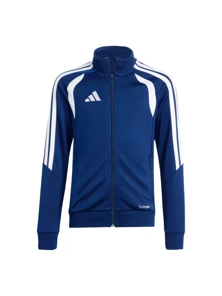ADIDAS PERFORMANCE Αθλητική ζακέτα φούτερ League ναυτικό μπλε λευκό