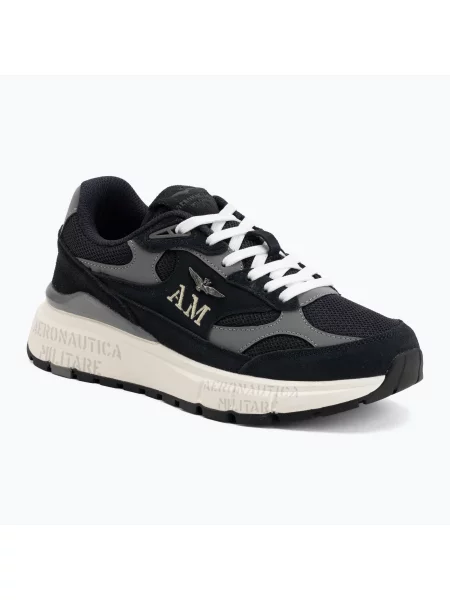 Aeronautica Militare Sneakersy Tmavomodrá sivá