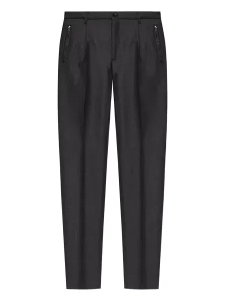 Pantaloni Etro plisate gri