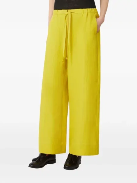 Șnur de strângere pantaloni 's Max Mara galben