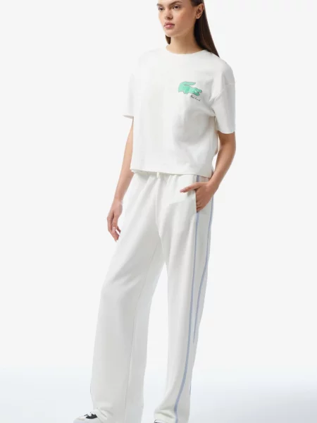 Спортивні штани Lacoste білі