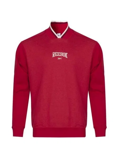 Bluza sportowa Reebok Cl Var Ft Crew czerwona