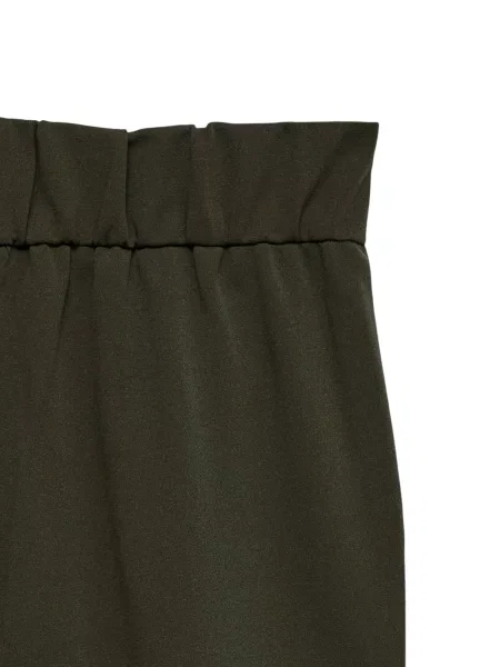VERO MODA Plisované nohavice VMSTAR jedľová