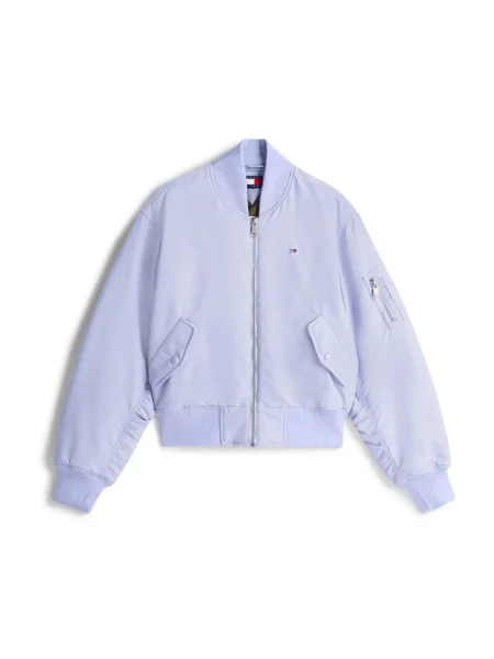 Tommy Jeans Geacă de primăvară-toamnă ESSENTIAL porumbel albastru