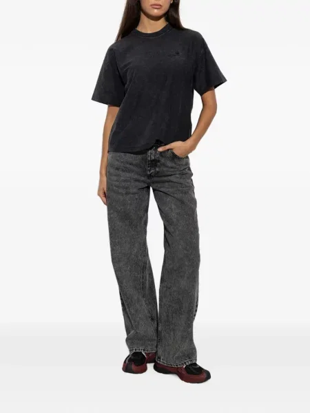 Tricou Carhartt Wip cu autograf negru