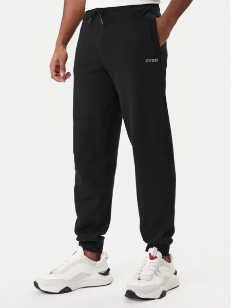 Guess Спортивні штани чорний