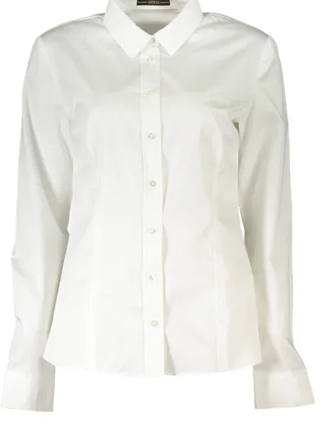 Cămașă Guess Jeans alb