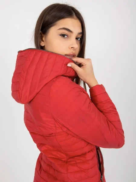 Geacă Fashionhunters roșu