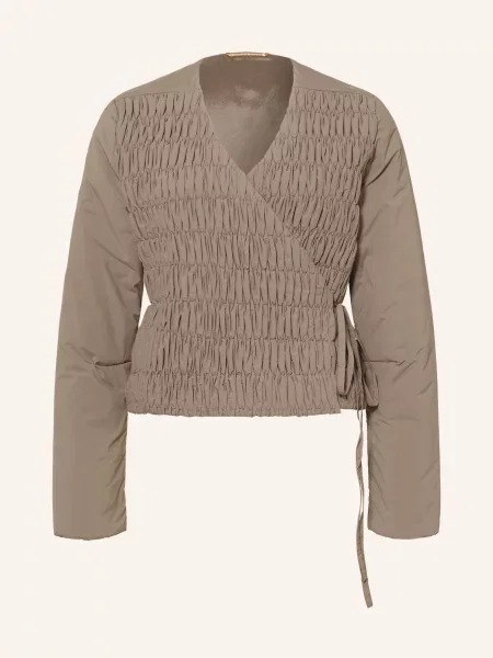 Jeanne Baret Zavinovací Bunda Skye hnědá