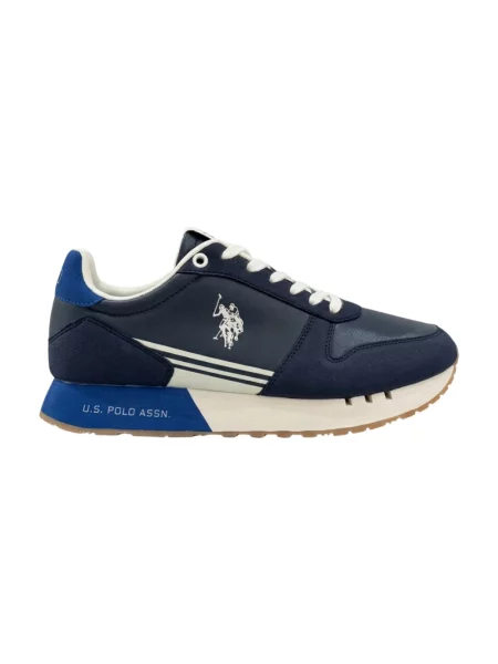 Sneakersy U.s Polo Assn. niebieskie