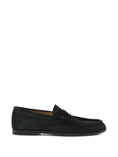 Chiloți Common Projects din piele de căprioară slip-on albastru
