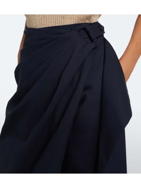Pantaloni Jw Anderson drapate albastru