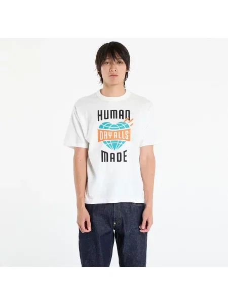 Тениска Human Made бяло