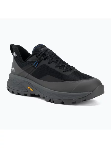 Încălțăminte de trekking pentru bărbați Columbia Tellurix Titanum Outdry black/mountain blue negru