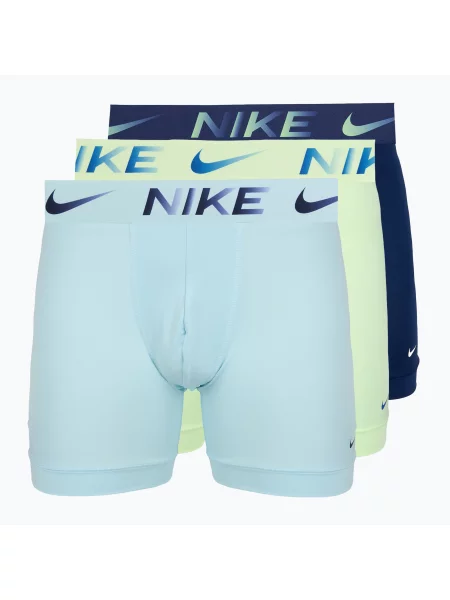 Boxeri pentru bărbați Nike Dri-Fit Essential Micro 3 pairs creme de mente