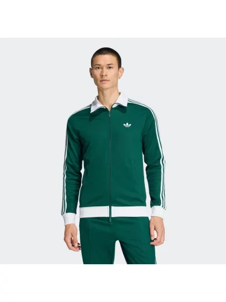 Klasická bunda Adidas bílá