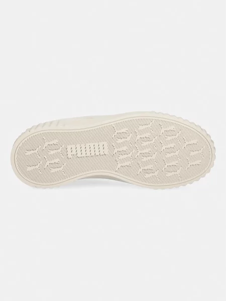 Velúr félcipő Puma bézs