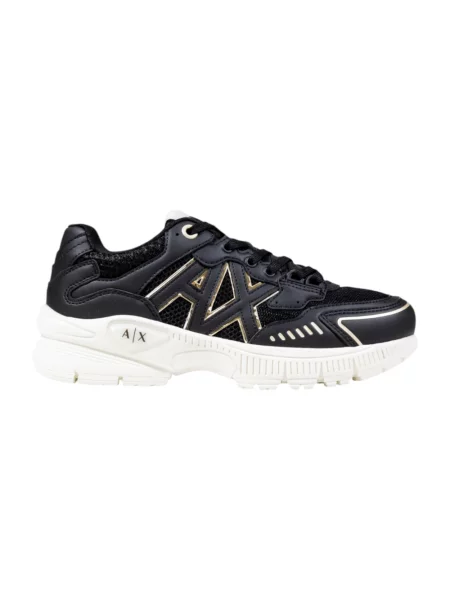Sneakersy Armani Exchange czarne