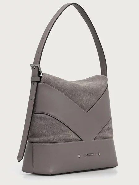 Geantă shopper Karl Lagerfeld gri
