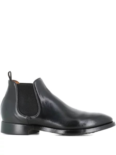 Botine Officine Creative din piele negru