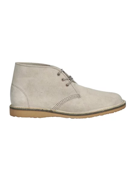 Red Wing półbuty zamszowe Weekender Chukka beżowy