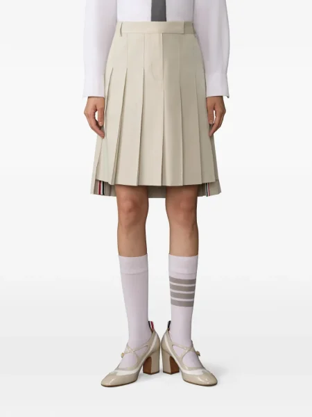 Fusta plisata Thom Browne plisată