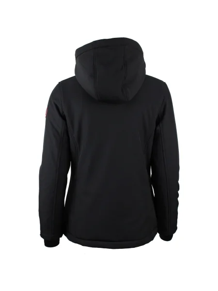 Geacă Peak Mountain softshell negru