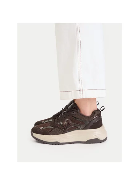 Sneakersy MEXX brązowe