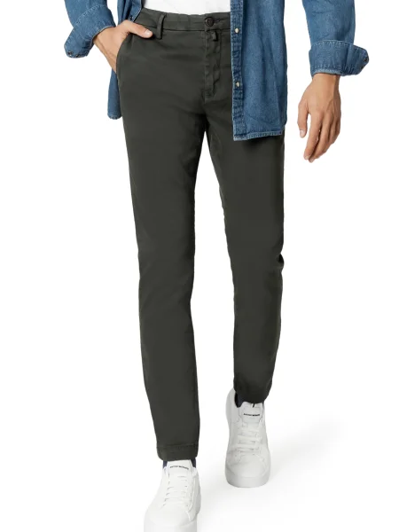 Pantaloni Borghese kaki