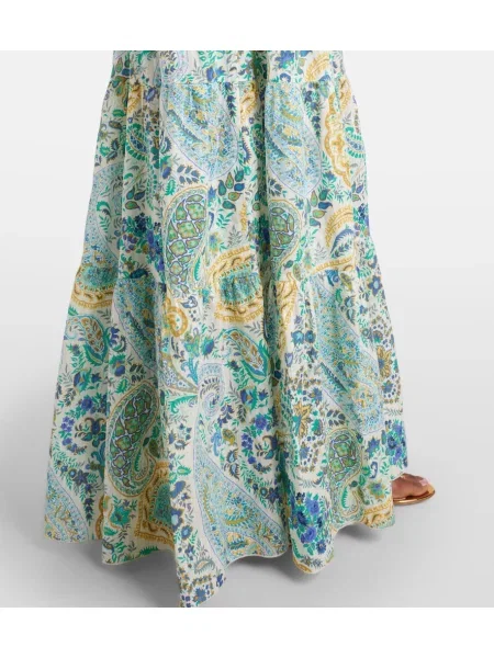 Rochie maxi Etro cu model paisley