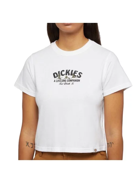 T-shirt Dickies Companion biały