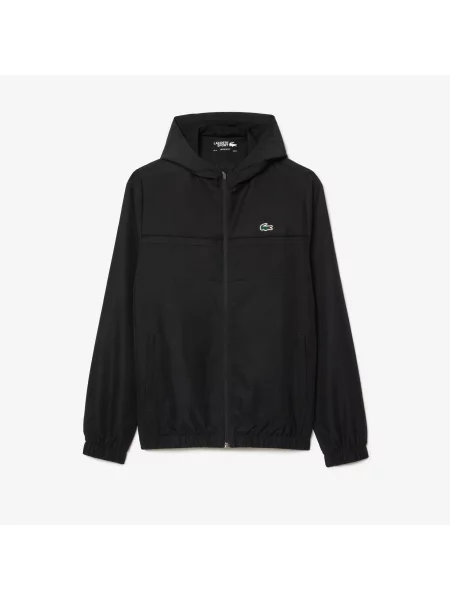 Lacoste Komplet Dresowy Z Tafty W Romby czarny