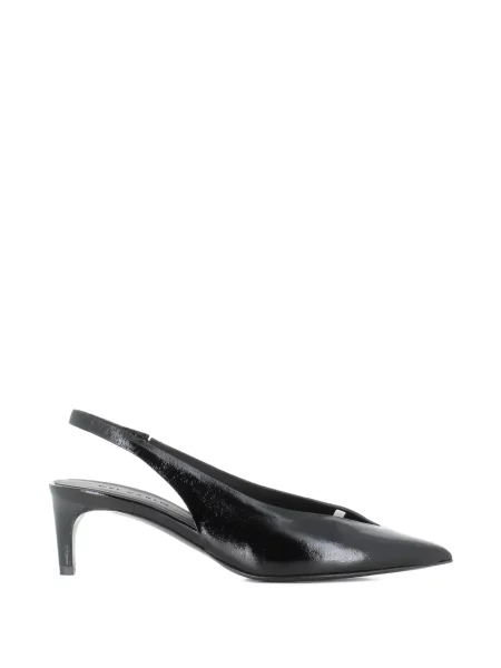 Pantofi cu toc Del Carlo slingback negru