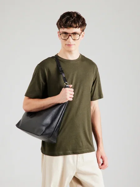 Only & Sons Majica ONSFRED temno modra / temno rjava / svetlo / oliva siva
