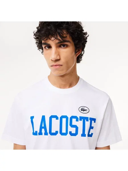Lacoste футболка чоловіча Classic fit біла
