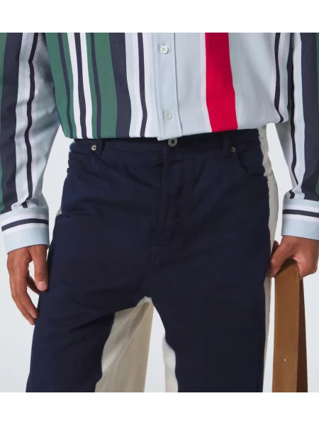 Blugi drepți Loewe alb