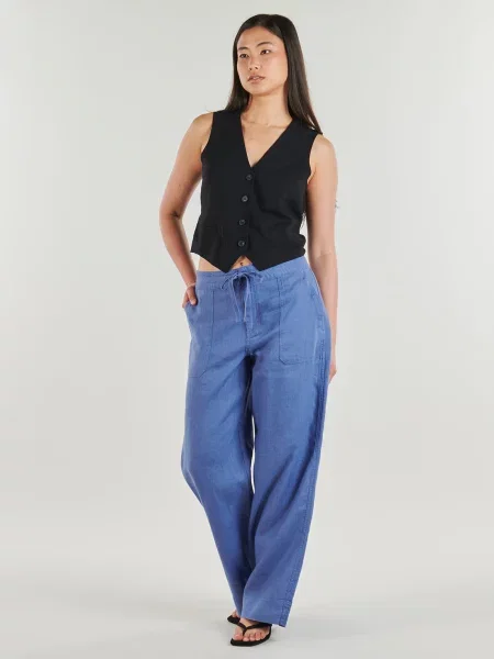 Pantaloni Lauren Ralph Lauren albastru