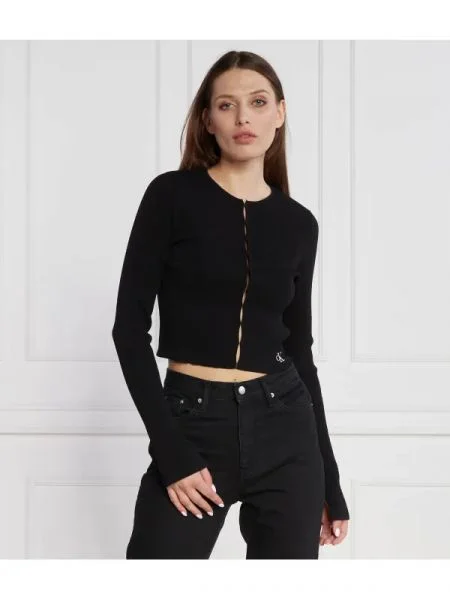 Calvin Klein Jeans Cardigan negru