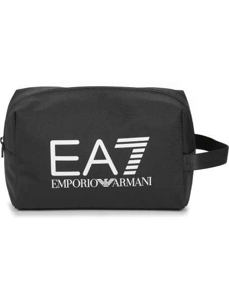 Kovček Emporio Armani Ea7 črna