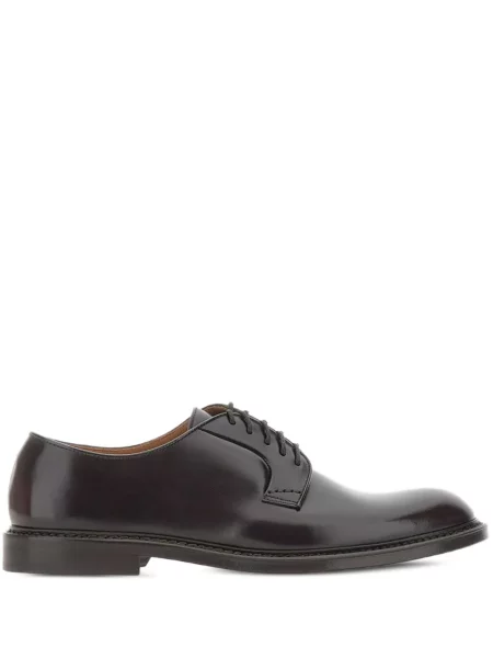 Pantofi derby Doucal's din piele maro