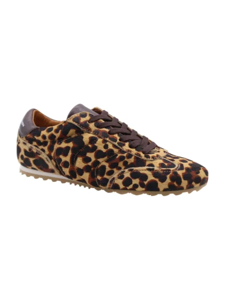 Sneakersy Angel Alarcon casual brązowe