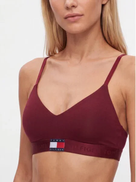 Podprsenka Bralette Tommy Hilfiger červená