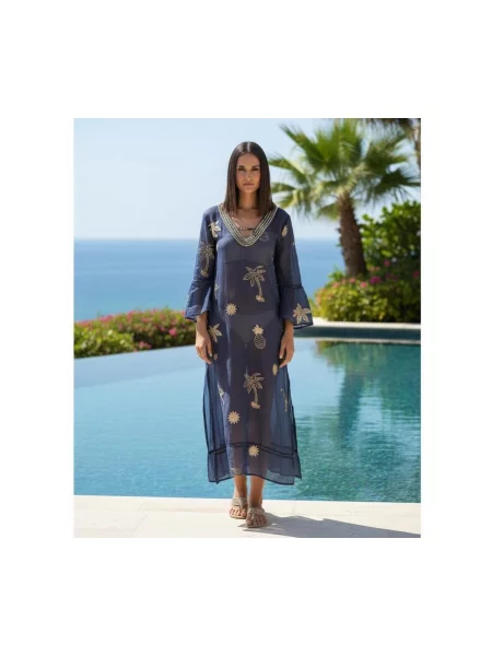 Hosszú maxi ruha Isla Bonita By Sigris kék