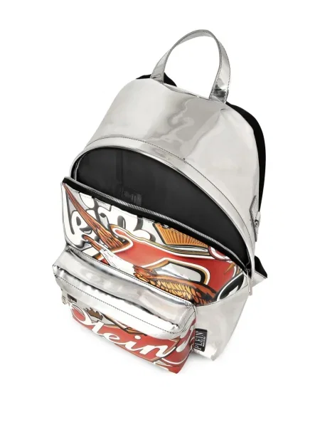 Rucsac Philipp Plein argintiu