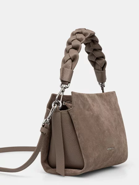 Coccinelle crossbody kabelka dámska semišová hnedá
