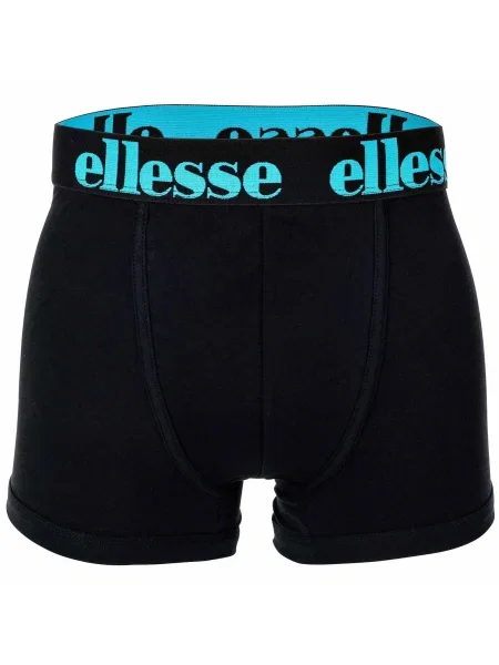 ELLESSE Boxeralsók kék / zöld / fekete fehér